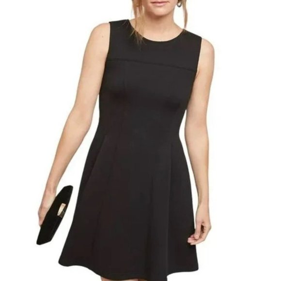 Maeve by Anthropologie Dresses & Skirts - ANTHROPOLOGIE Maeve Debutante Black Fit to Flare Dress Size Medium